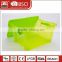 Wholesale Online Large Capacity Green Plastic Storage Toy Box With Easy-moving Wheel