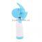 Cheap high quality cute style mini pvc fan,Hand-held Mini plastic fan,strong wind pvc fan