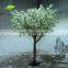 GNW BLS034-2 Artificial Magnolia Tree Silk Flowers With Fiberglass Stand For Sale