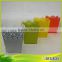 Chinese supplier new arrival mini artificial flower pot made by metal