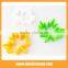 Food Safely Maple Leaf Shape Plastic Cookie Moulds Shaped Cake Mold