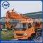 Made In China Factory Supply Hydraulic Truck Crane 8Ton