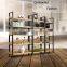 New Design Home Used Steel Bookshelf,Steel-wood bookshelf