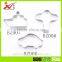 Various popular shapes stainless steel gingerbread cookie cutter set cake cutters molds