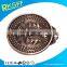 high quality promotional plating billiards metal medal