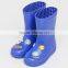 2017 new cheap rain boot kids children boys girls matt finish
