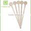 Odorless Birch Wooden Coffee Stirrer Sticks