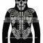 Skull Hoodies Fleece Ladies