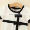 2017 New Design Summer Bowknot Children Baby Dress