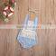 Lovely tassel sleeveless beach baby girls rompers summer newborn baby clothes
