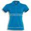 High Quality 100% Cotton Plain Ladies Polo Shirt OEM Blank Long Placket Polo Shirt Small Quantity Clothing Manufacturer