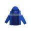 Fashion Men's Windbreaker Warm Blue Jacket With Hood