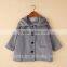 Korean children's clothing for girls velvet added jacket Vintage Art coat 88018