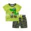 Wholesale cool style children clothing 2017 set w/ printing