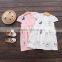 Wholesale summer cotton printing baby girl shirt dress