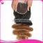 Sy Hair Brazilian 1B/27 Ombre Blonde Hair Bundles With Lace Closure