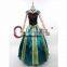 movie frozen princess anna dress for female cosplay costume custom made