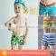 OEM Custom Digital Print Sublimation Boys Swim Trunks Swimwear