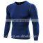 Breathable high quality long sleeve mens compression wear