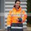 High Visibility Waterproof Reflective Safety Clothing With PU Coating for Industrial Workers
