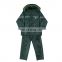 wholesale 100% polyester waterproof protective safety protective children boutique clothing pant coat design boys suits sets