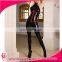 mature women pvc bodysuit black catsuit zipper type night club bodysuit