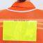 Fabric for reflective vests , orange reflective fabric