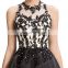 Grace Karin 2016 Sleeveless Satin Hollowed Back Short Ball Prom Dress GK000054-1