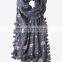 scarf cotton pom poms low custom price