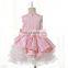 girls Pink Lacy Hem Party wear Dress