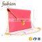 CR USA market expert trendy small summer beige latch envelope bag retro chain single shoulder bag design clutch