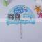 animal design pp handle promotional wedding plastic hand fan