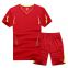 latest sports updates tee t shirts and shorts in drop shipping low MOQ to 1 piece