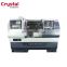 The spindle speed is adjusted by frequency alternation CK6136A cnc lathe turning