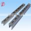 Tianjin aluminum pvc profile c channel steel column trading