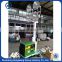 diesel powerd light driven movable portable 6kva 6kw diesel generator mobile light tower with 500W*4 PCS 6M height