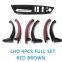 LHD RHD Inner Door Quality Leather complete Pull Handle For BMW X5 X6 E70 E71