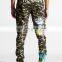 DiZNEW Military Army Cargo Camo Combat Work Jeans Pants With Printing