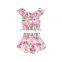 Baby Off Shoulder Top And Paperbag Short Kids Summer Clothes 2019 Girls Boutique Clothing