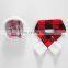 Wholesale cute fashion new year cat dog christmas hat scarf set pet accessories