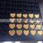 bakery machines heart shapes mini pancake maker, poffertjes grill machine