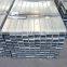 High quality Corrugated square tubing galvanized steel pipe iron rectangular tube price for carports