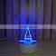 3D LED Night Light lamp acrylic 3d led lamp 3d lamp Ferris Wheel