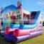 Commercial Combo Bounce House Princess Inflatable Bouncer Castle With Slide