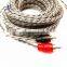 OFC  RCA cables car audio rca cables length 17ft 4 channel