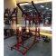 gym commercial body building lat pulldown machine