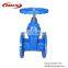 DIN3352 F4/F5 flanged end resilient seat non-rising stem gate valves