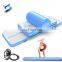 3x1m 10cm wholesale australia cheerleading inflatable air tumble track gymnastics mat with pump