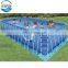 Customized Size Giant Metal Frame Support Stand Land Stents Swimming Pool
