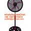 18 inch plastic standing fan with holes base for office and home appliances